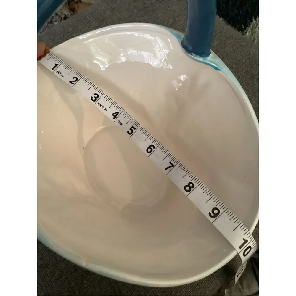 Vintage Ceramic Angel Basket